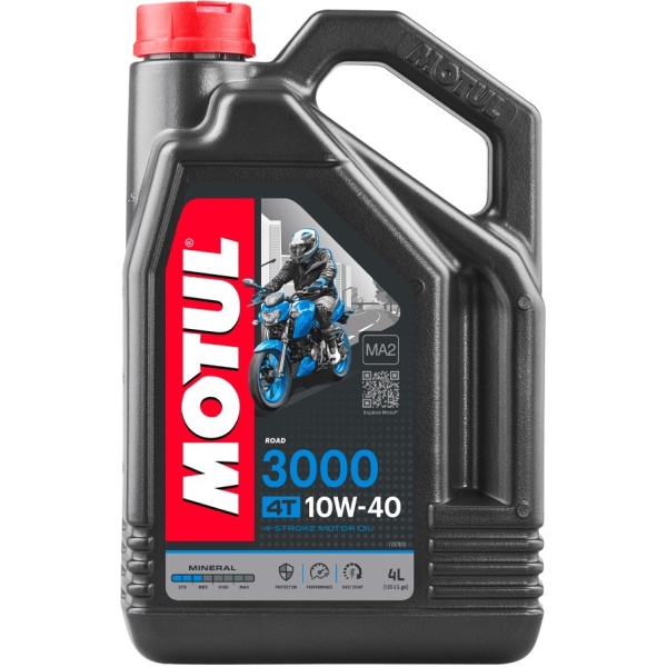 Ulei Motor Motul 3000 4T 10W-40 Mineral MA2 4L 107693